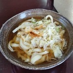 コスパ良すぎの「かけうどん 並 (300円)」です