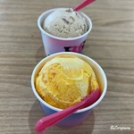 サーティワンアイスクリーム - ナッツトゥユーとクレイジーアバウトマンゴー