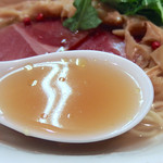 おおぜき中華そば店 - 【限定】ハモンセラーノ中華そば（800円）