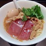 おおぜき中華そば店 - 【限定】ハモンセラーノ中華そば（800円）