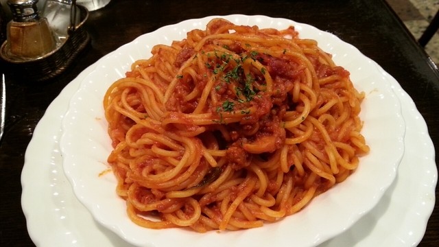 凄いｃｐ ナポリタン頂きました By 麺 ｓ倶楽部 閉店 メゾンド プーペ 北参道 洋食 食べログ