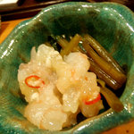 Sushidokoroatsuga - 葉山葵と甘海老の塩辛