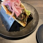 BUMPY WRAP - ビーフ＆プルドポークBBQ＆グリルチーズ