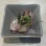 和牛ビストロFLAME - 鯛の昆布〆