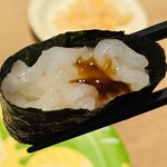 もりもり寿し - 料理写真:はじまりの海老は富山産白えび