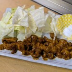 お好み焼き優 - ホルモン焼き