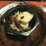 御料理 貴船 - ホタルイカと筍のチーズ焼き