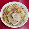 ラーメン二郎 - 料理写真:小ラーメン ぶた1枚・ニンニク・アブラ・一味唐辛子