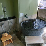 秀花園 湯の花膳 - 客室露天風呂