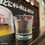 盛岡開運酒場 ぐらん炭 - 60mlぐらいづつ供されます