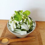 cafe rest sissi - ミルクシェイブドアイス(抹茶)