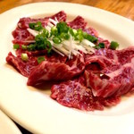 牛ハラミ刺（1,300円）