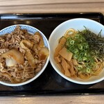 吉野家 - 料理写真:牛丼大盛 油そば