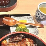 うなぎ大林 - このスプーンがホンマ最高に使いやすかった。