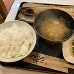 きた穂 - ご飯と味噌汁