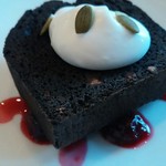 みんなのコーヒー - かぼちゃの種が乗っかってます。