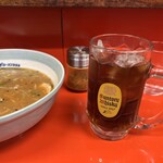 どさんこ大将 - 麦茶を無料でくださいました♪