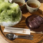 赤福 - 赤福氷と赤福餅です☆　2026-0820訪問