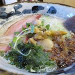 らーめん砦 - 砦のドアップ