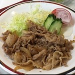 レストラン美膳 カフェテリア - 日替りランチ ポークジンジャー