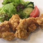 レストラン美膳 カフェテリア - 日替り中華ランチ 鶏のから揚げ 油淋鶏ソース