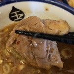 つけめん 玉 - 201505  玉  ★味玉つけめん（900円）大盛（100円）★チャーシュー