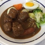 レストラン美膳 カフェテリア - 日替りランチ ミートボールカレーシチュー