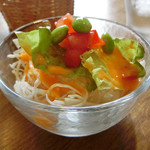 マグズカフェ - ランチセットのサラダ