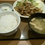 Yayoiken - 15/5　しょうが焼定食:630円