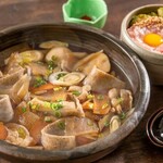 そば処 与市 - 料理写真:ぺったらそばセット