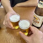 一富士食堂 - キリン一番搾り中瓶