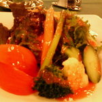 メインダイニングルーム 三笠 - サラダ