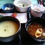 メインダイニングルーム 三笠 - 茶粥定食