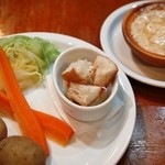 パスタナーノ - 地場野菜のバーニャカウダ　※日によって変わります