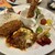 SOL cafe - 料理写真:大人のお子様ランチ♪色々プレートに冷製スープ、お漬物付き✨