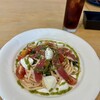 Comule - 鴨の生ハムと水牛モッツァレラ オレンジとトマトの冷製パスタ