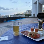 海の見えるビアガーデン はまビア! - 