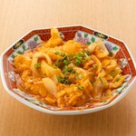 玉子のチリソース炒め