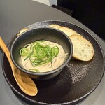 地酒庵 さとう - チーズ塩辛(550円)
