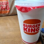 バーガーキング - ドリンク写真:アイスコーヒーと、
