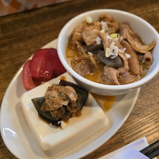 レバニラ定食 kei楽_1