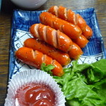 Mokkiriya - 赤ウインナー２００円