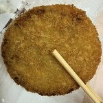 高橋肉店 - 「常陸牛あらびきメンチカツ」370円税抜き♫
