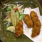 魚楽食堂 海ん中 - カキフライ