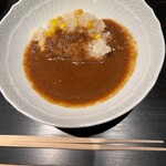 七ひろ - メニューにはないけど炊き込みご飯を使ったカレー