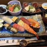亀井鮨 - 料理写真:にぎり寿司御前 2200円