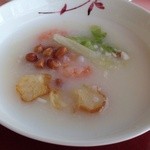 広東料理 センス - 2015年5月　お粥の中身！