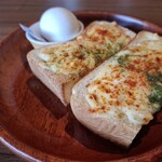 びっくりドンキー - 料理写真:チーズトーストセット