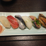 Sushiya No Kanehachi - 五千円コースの〆 握り