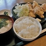 蟹味亭 - 鳥唐揚げ定職 800円